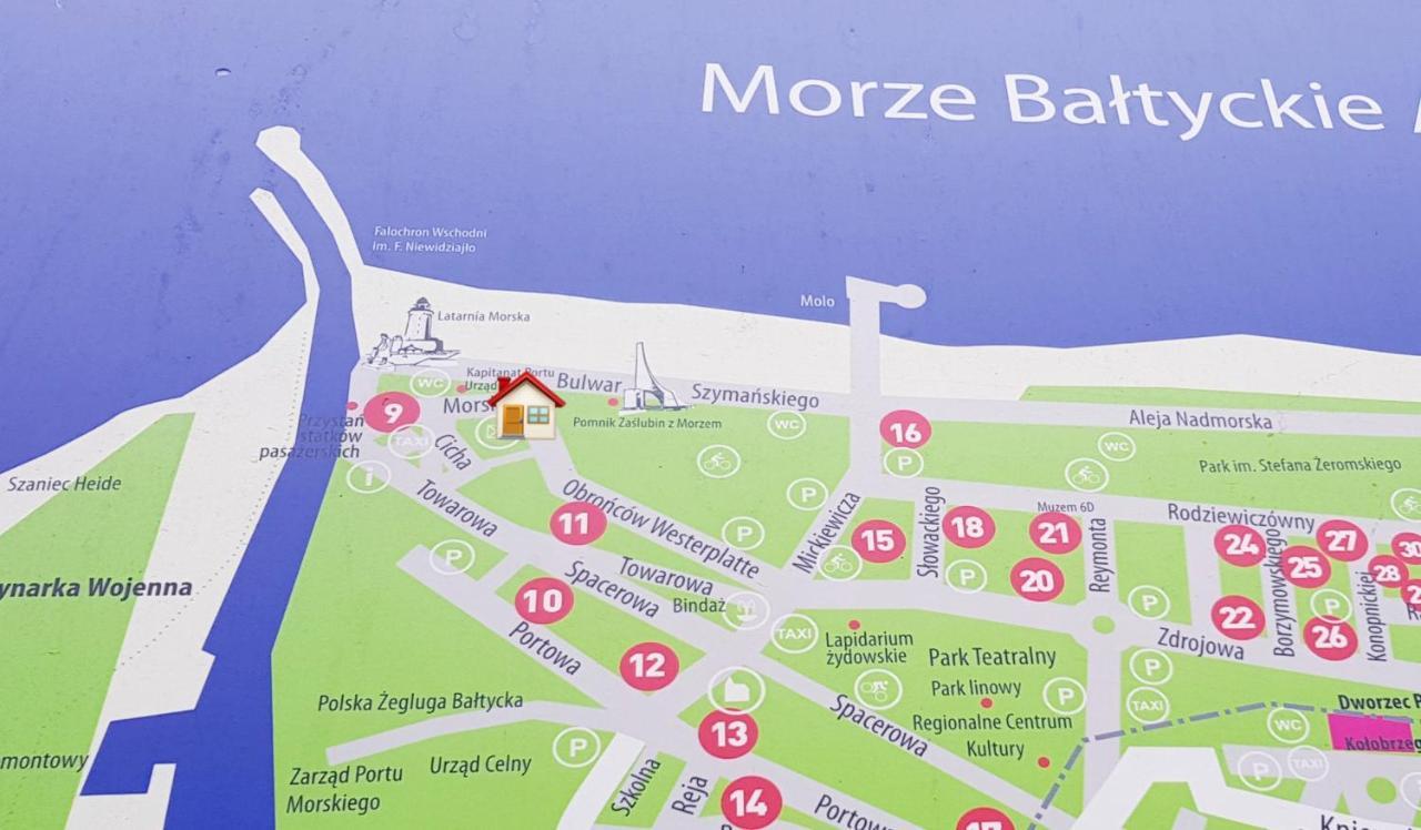 Апартаменты Apartament Z Garazem W Kolobrzegu Экстерьер фото